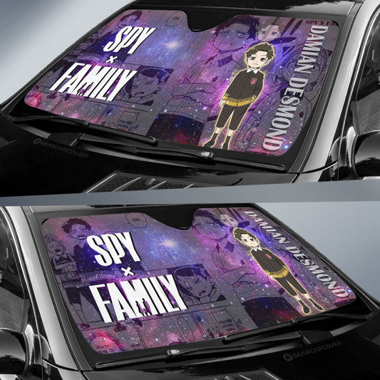 Spy x Family Anime Car Sunshade Custom Damian Desmond Galaxy Style Car Accessories - Gearcarcover - 2