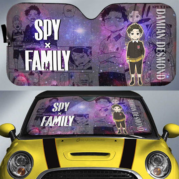 Spy x Family Anime Car Sunshade Custom Damian Desmond Galaxy Style Car Accessories - Gearcarcover - 1