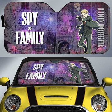 Spy x Family Anime Car Sunshade Custom Loid Forger Galaxy Style Car Accessories - Gearcarcover - 1