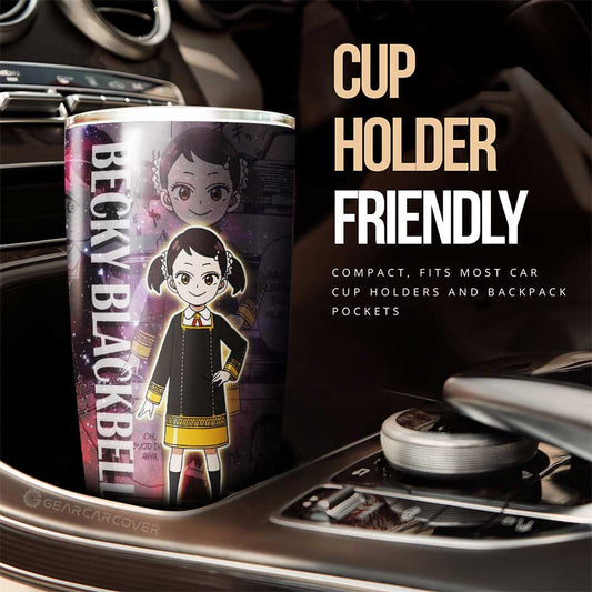 Spy x Family Anime Tumbler Cup Custom Becky Blackbell Galaxy Style Car Accessories - Gearcarcover - 2