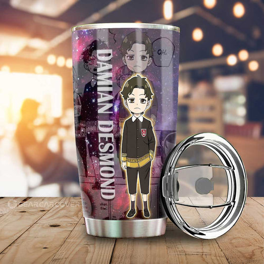 Spy x Family Anime Tumbler Cup Custom Damian Desmond Galaxy Style Car Accessories - Gearcarcover - 1