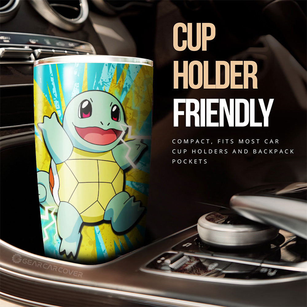 Squirtle Tumbler Cup Custom Car Interior Accessories - Gearcarcover - 2