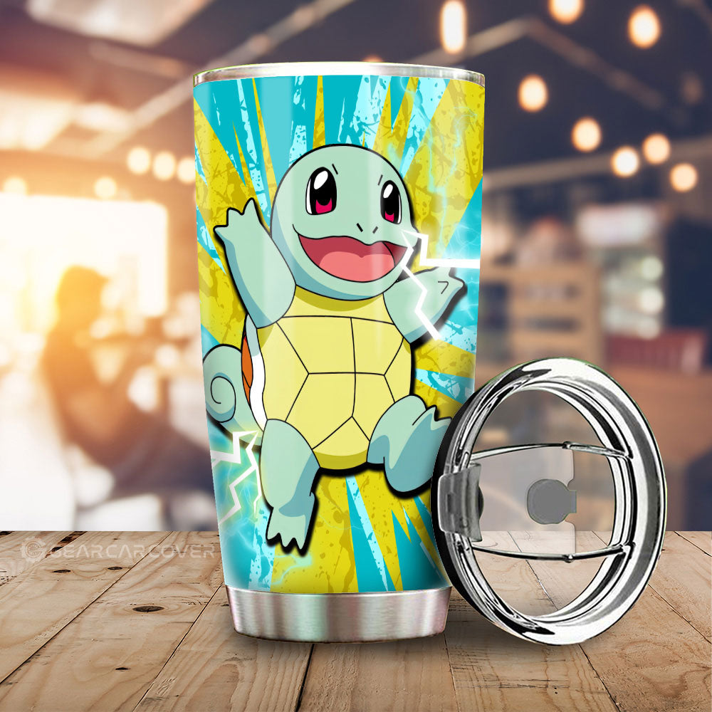 Squirtle Tumbler Cup Custom Car Interior Accessories - Gearcarcover - 1