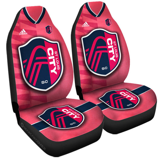 St Louis City SC Car Seat Covers Custom Car Accessories For Fans - Gearcarcover - 2