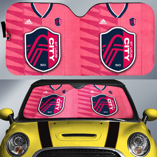 St Louis City SC Car Sunshade Custom Car Interior Accessories - Gearcarcover - 1