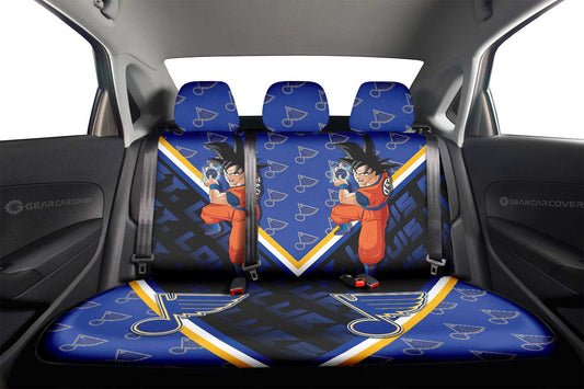 St. Louis Blues Car Back Seat Cover Custom Car Decorations For Fans - Gearcarcover - 2