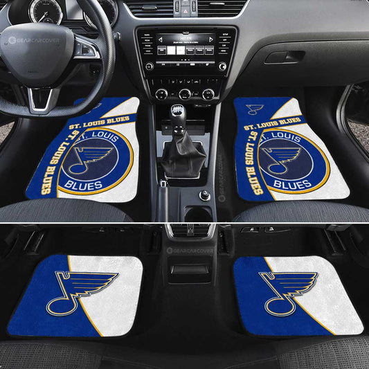 St. Louis Blues Car Floor Mats Custom Car Accessories For Fans - Gearcarcover - 2