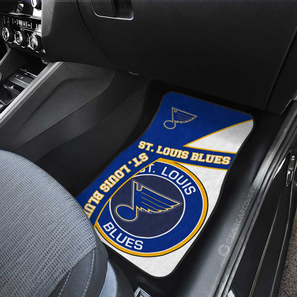 St. Louis Blues Car Floor Mats Custom Car Accessories For Fans - Gearcarcover - 3