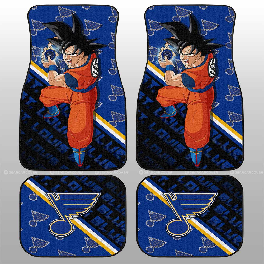 St. Louis Blues Car Floor Mats Custom Car Decorations For Fans - Gearcarcover - 1