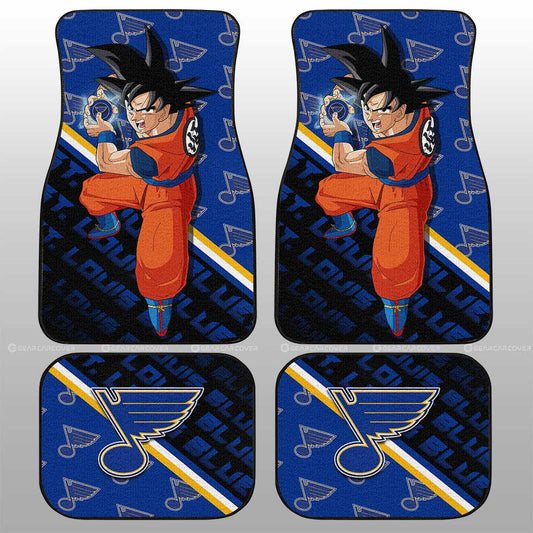 St. Louis Blues Car Floor Mats Custom Car Decorations For Fans - Gearcarcover - 1