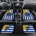 St. Louis Blues Car Floor Mats Custom US Flag Style - Gearcarcover - 2
