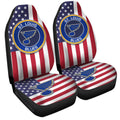St. Louis Blues Car Seat Covers Custom Car Accessories - Gearcarcover - 3