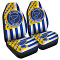 St. Louis Blues Car Seat Covers Custom US Flag Style - Gearcarcover - 3