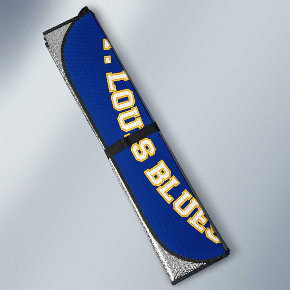 St. Louis Blues Car Sunshade Custom Car Accessories For Fans - Gearcarcover - 3