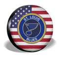 St. Louis Blues Spare Tire Covers Custom US Flag Style - Gearcarcover - 3