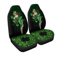 St. Patrick's Lucky Skull Shamrock Car Seat Covers Set Of 2 - Gearcarcover - 3