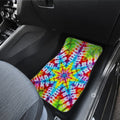 Star Tie Dye Car Floor Mats Custom Hippie Car Accessories Gifts - Gearcarcover - 4