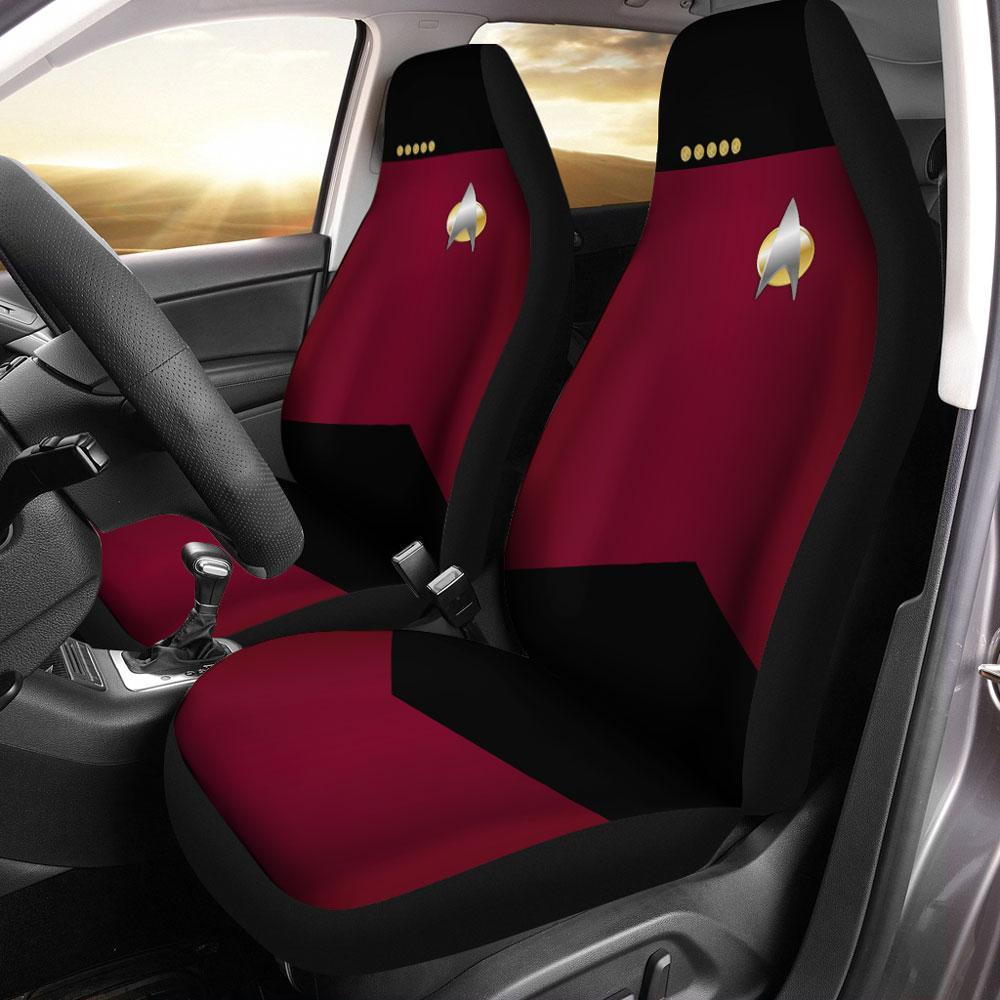 Star Trek Uniform Car Seat Covers Set Of 2 - Gearcarcover - 1