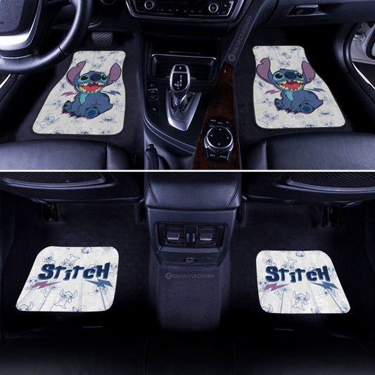 Stitch Car Floor Mats Custom Cartoon Car Accessories - Gearcarcover - 2