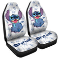Stitch Car Seat Covers Custom Cartoon Car Accessories - Gearcarcover - 3
