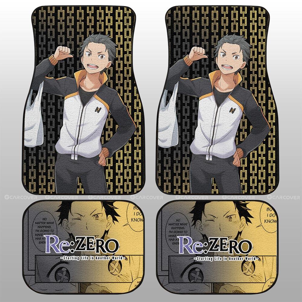 Subaru Natsuki Car Floor Mats Custom Re:Zero Anime Car Accessories - Gearcarcover - 2