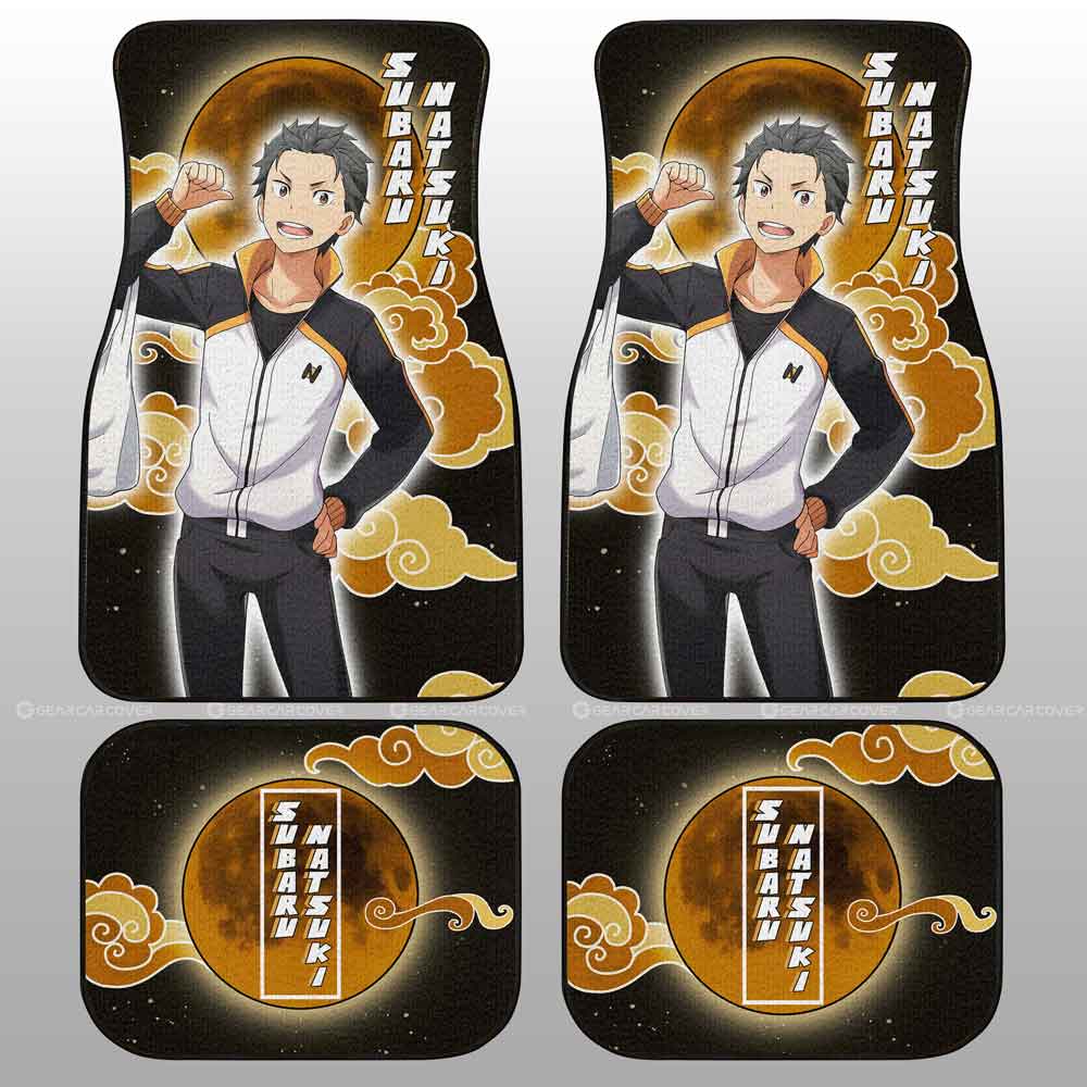 Subaru Natsuki Car Floor Mats Custom Re:Zero Anime Car Accessoriess - Gearcarcover - 2