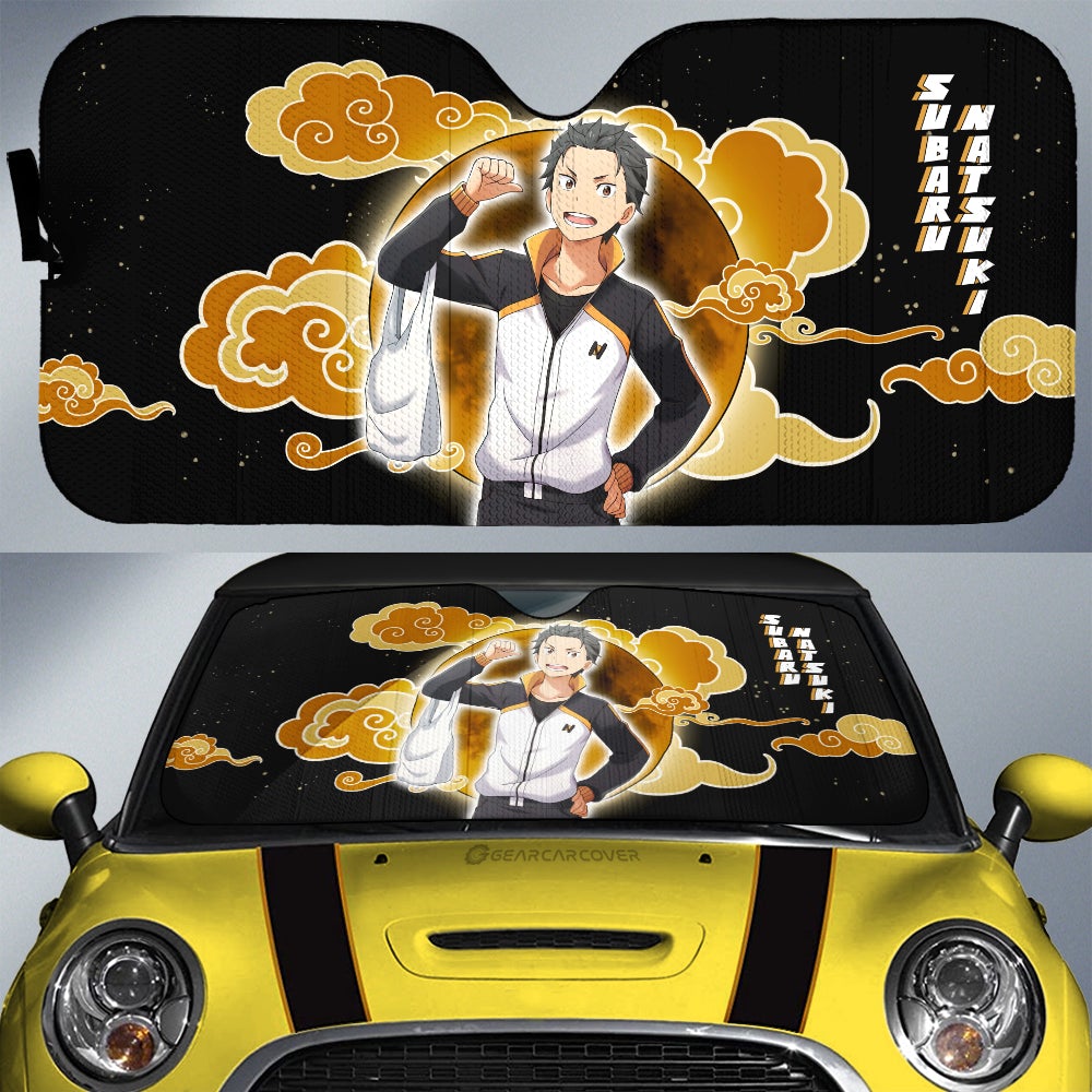 Subaru Natsuki Car Sunshade Custom Re:Zero Anime Car Accessoriess - Gearcarcover - 1