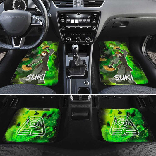 Suki Car Floor Mats Custom Avatar The Last Airbender Anime - Gearcarcover - 2