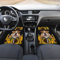 Sunflower Bulldog Car Floor Mats Idea Car Accessories For Bulldog Owners - Gearcarcover - 3