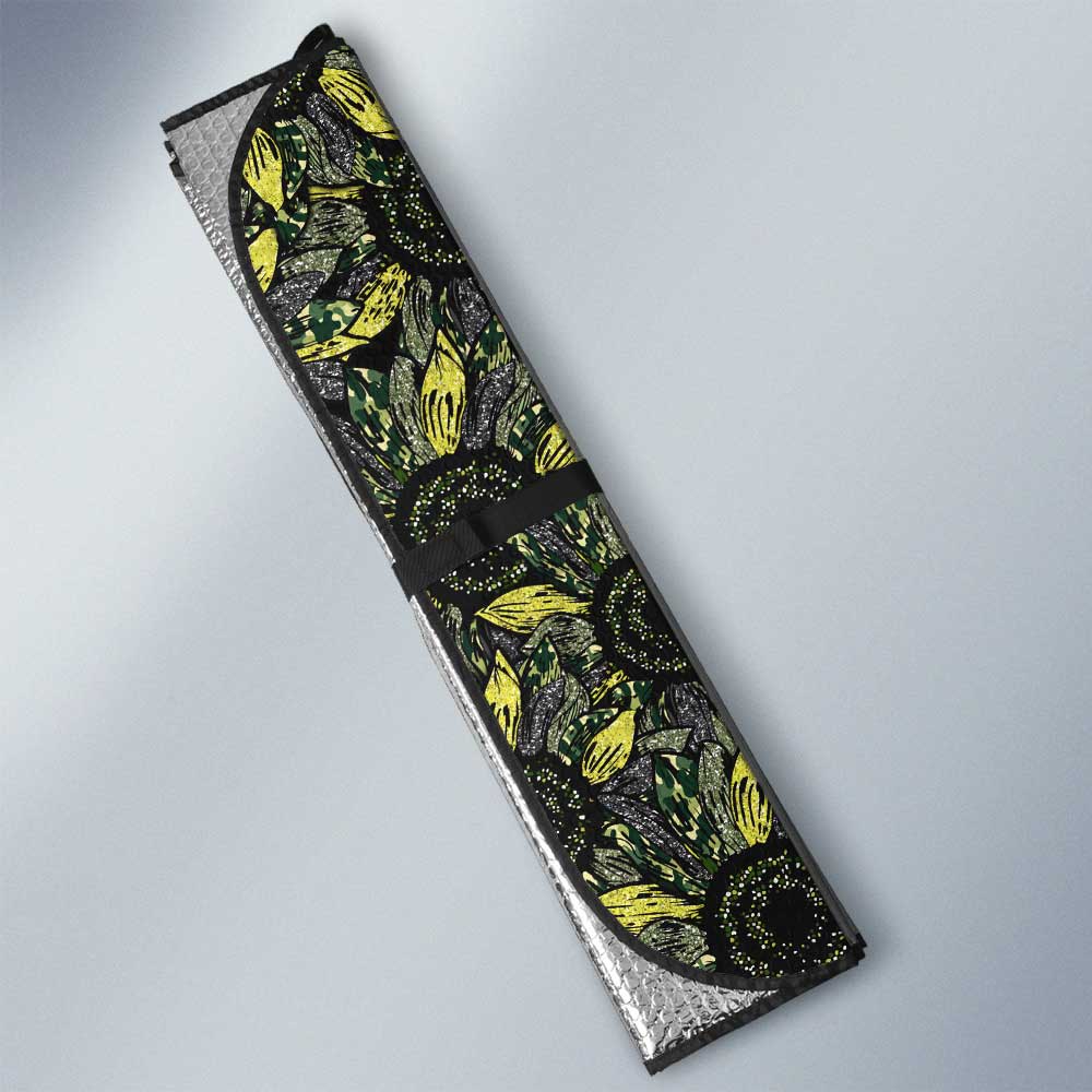 Sunflower Car Sunshade Custom Car Decoration - Gearcarcover - 3