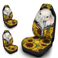 Sunflower Elephant Car Seat Covers Cute Car Accessories - Gearcarcover - 4