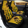 Sunflower Paws Car Seat Covers Custom Car Accessories For Dog Lovers - Gearcarcover - 2