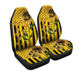Sunflower Paws Car Seat Covers Custom Car Accessories For Dog Lovers - Gearcarcover - 3