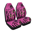 Sunflower Pink Car Seat Covers Custom Paws Car Interior Accessories - Gearcarcover - 3