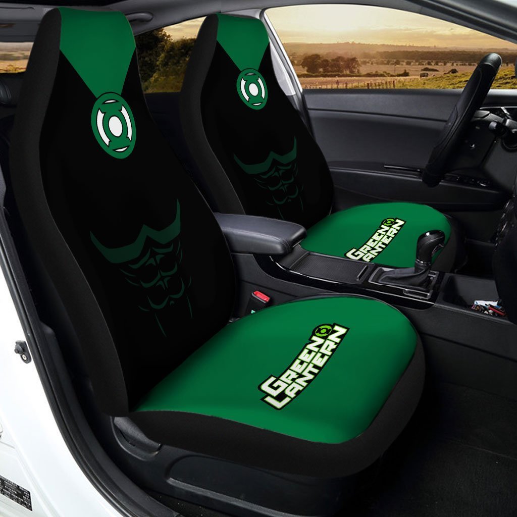 Super Hero Green Lantern Car Seat Covers Custom For Car - Gearcarcover - 2