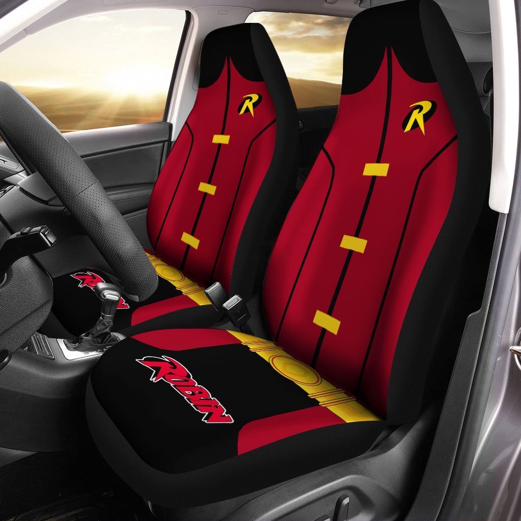 Super Hero Robin Car Seat Covers Custom For Car - Gearcarcover - 1