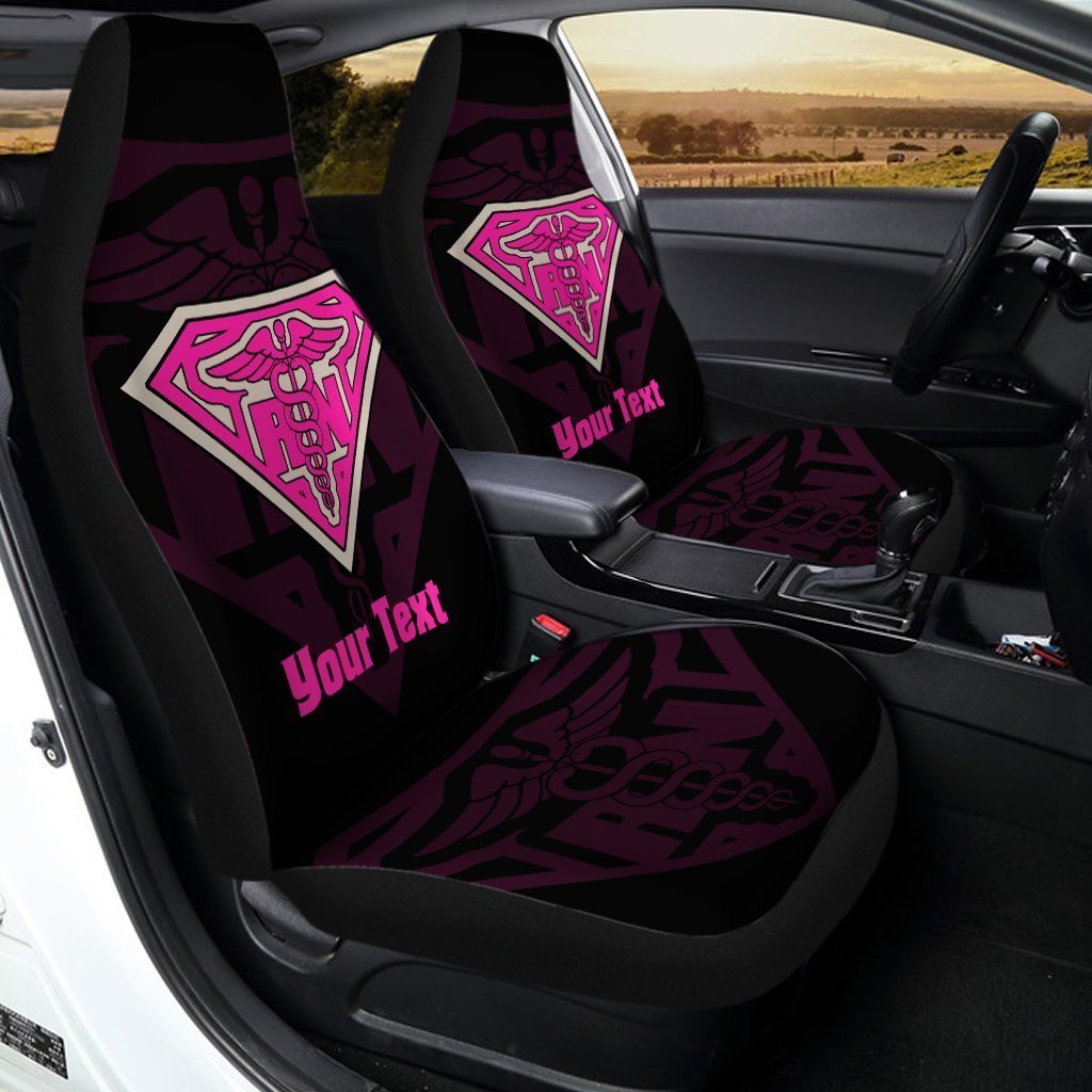 Super Nurse Car Seat Covers Custom Nurse Symbol Car Accessories - Gearcarcover - 2