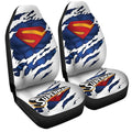 Superman Car Seat Covers Custom Uniform Car Accessories - Gearcarcover - 3