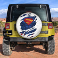 Superman Spare Tire Cover Custom Uniform Car Accessories - Gearcarcover - 2