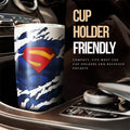 Superman Tumbler Cup Custom Uniform Car Accessories - Gearcarcover - 3