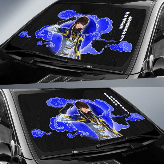 Suzaku Kururugi Car Sunshade Custom Code Geass Anime Car Accessories - Gearcarcover - 2