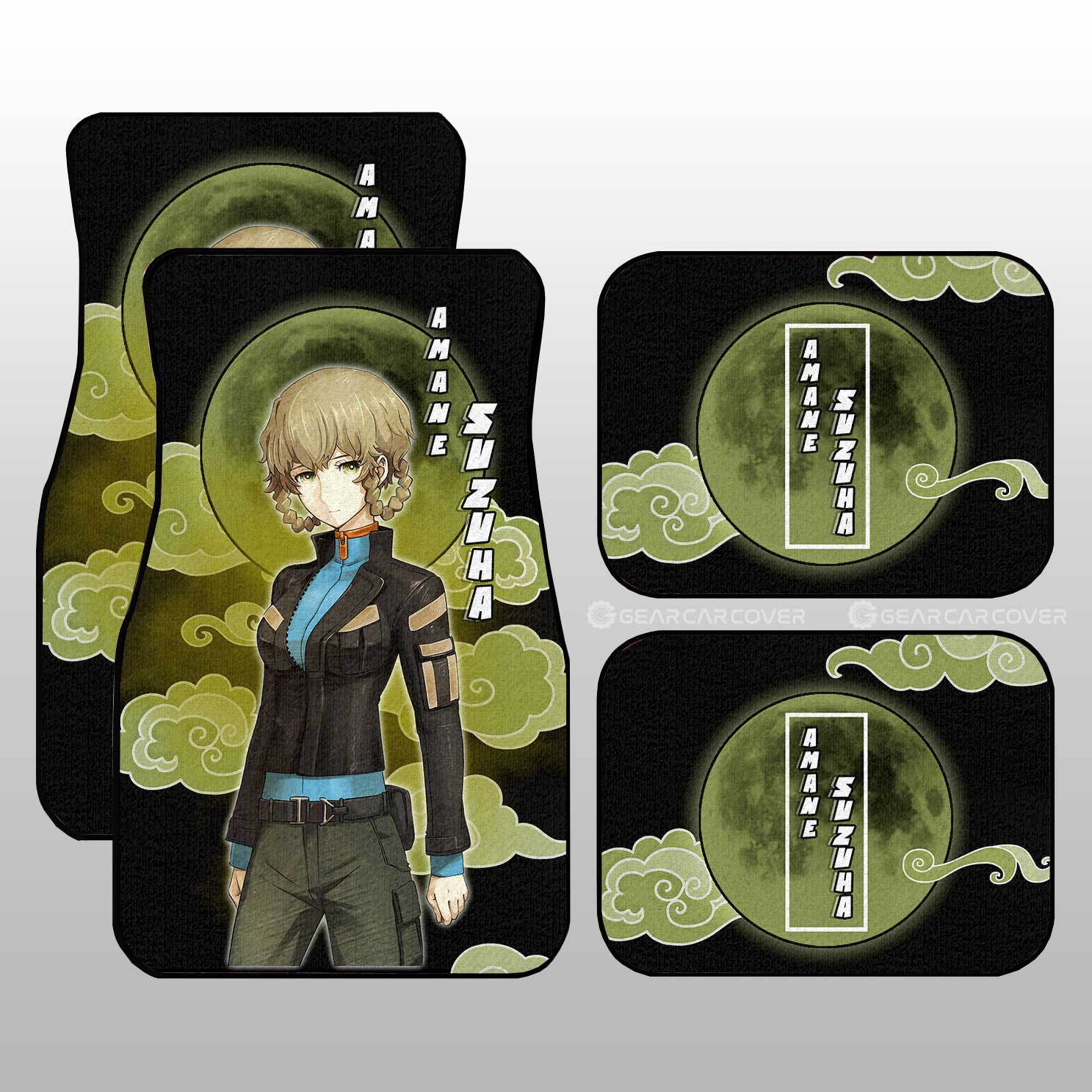 Suzuha Amane Car Floor Mats Custom Steins;Gate Anime Car Accessories - Gearcarcover - 1
