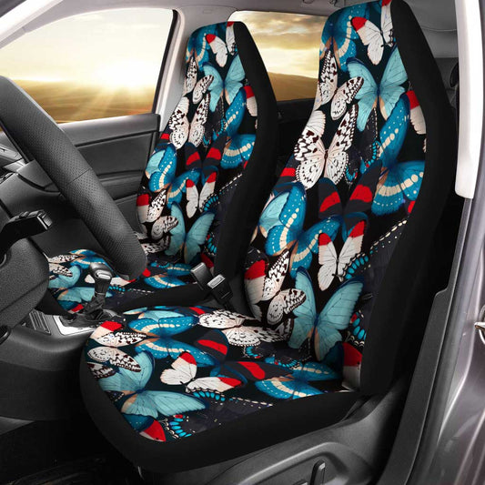 Swallowtail Butterfly Car Seat Covers Custom Insect Car Accessories - Gearcarcover - 1