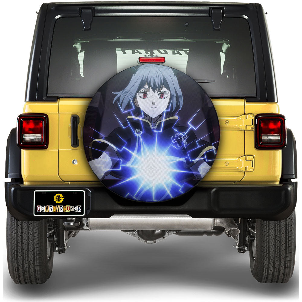 Swallowtail Secret Spare Tire Covers Custom Black Clover Anime Car Accessories - Gearcarcover - 1