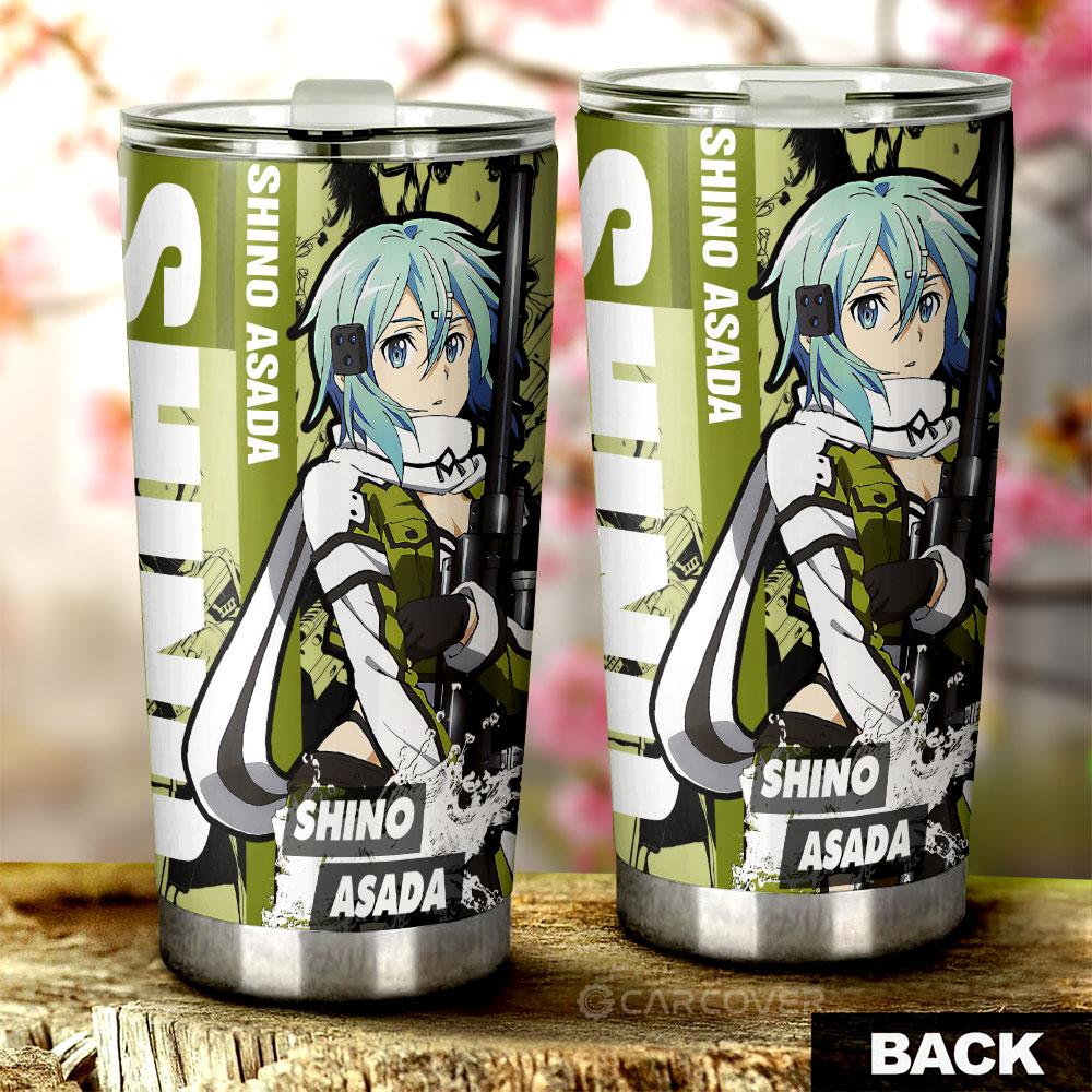 Sword Art Online Asada Shino Tumbler Cup Custom Anime Car Accessories - Gearcarcover - 3