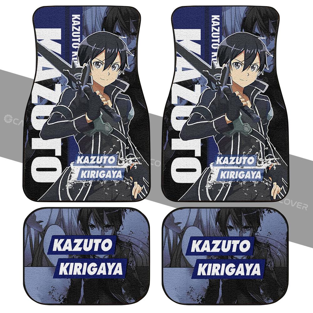 Sword Art Online Kazuto Kirigaya Car Floor Mats Custom Anime Car Interior Accessories - Gearcarcover - 2