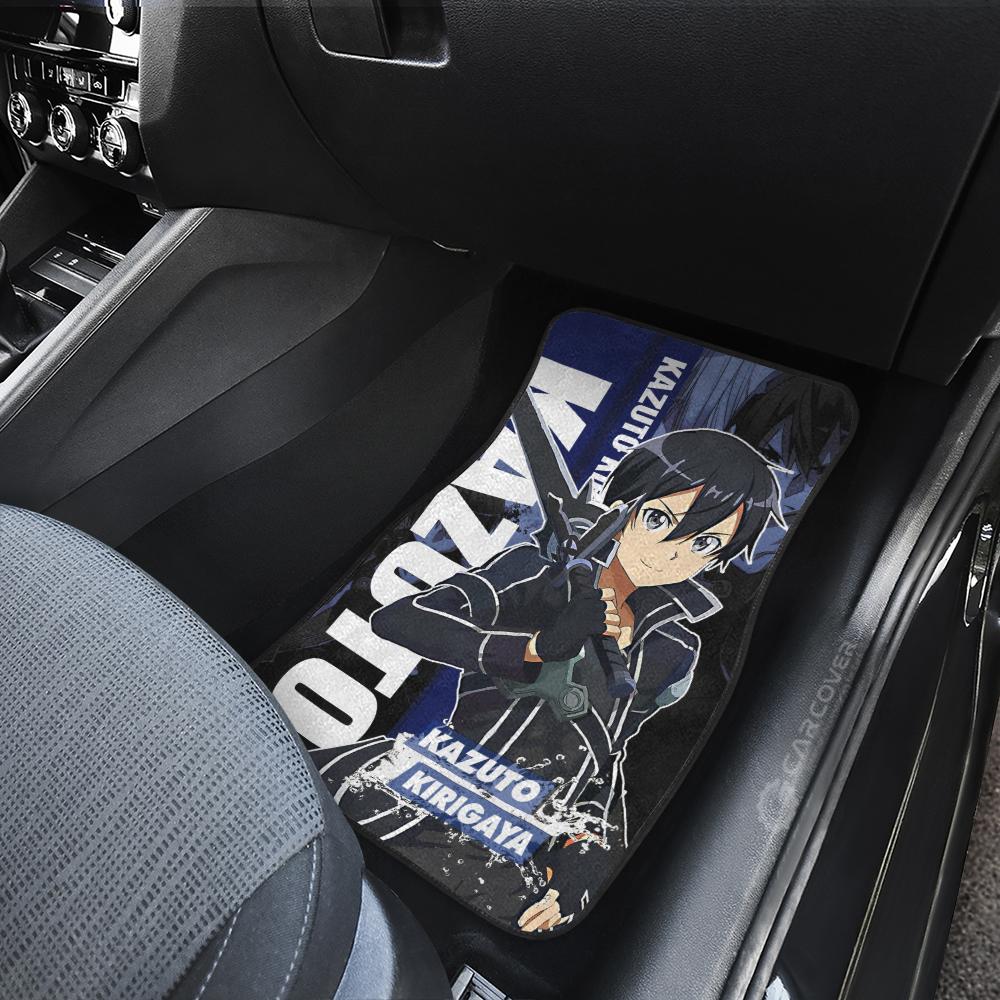 Sword Art Online Kazuto Kirigaya Car Floor Mats Custom Anime Car Interior Accessories - Gearcarcover - 4