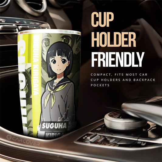 Sword Art Online Suguha Kirigaya Tumbler Cup Custom Anime Car Accessories - Gearcarcover - 2