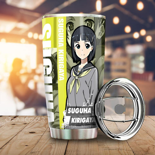 Sword Art Online Suguha Kirigaya Tumbler Cup Custom Anime Car Accessories - Gearcarcover - 1