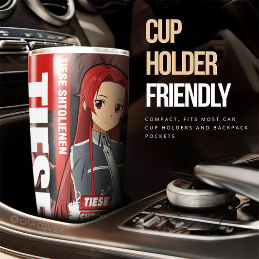 Sword Art Online Tiese Shtolienen Tumbler Cup Custom Anime Car Accessories - Gearcarcover - 2